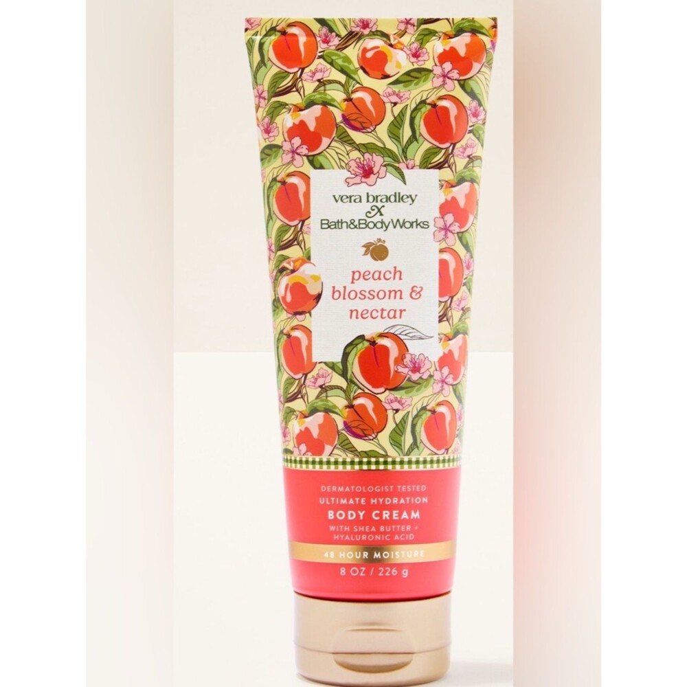 Vera Bradley x Bath & Body Works Peach Blossom & Nectar Hydration Body Cream - Picture 9 of 12